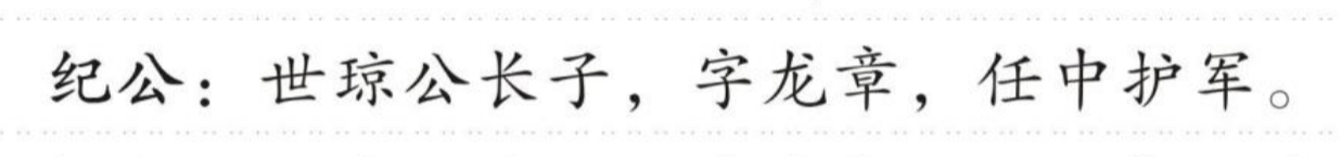 纪公 的版面片段